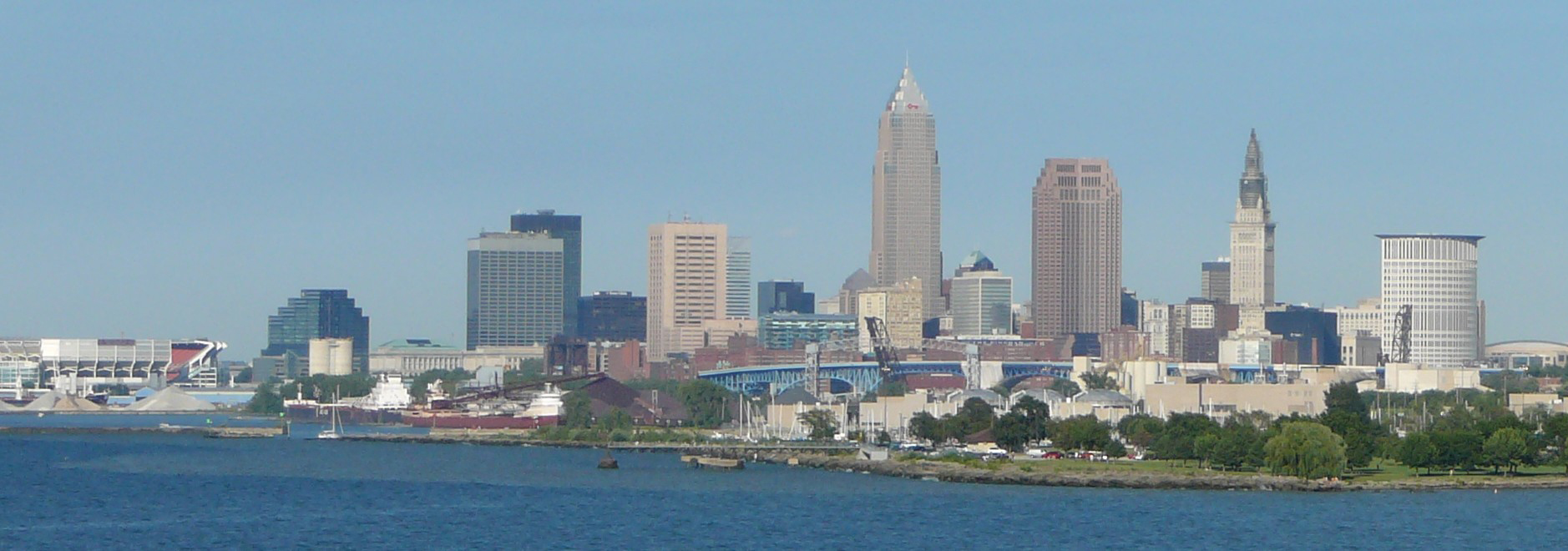Cleveland Skyline from Lake